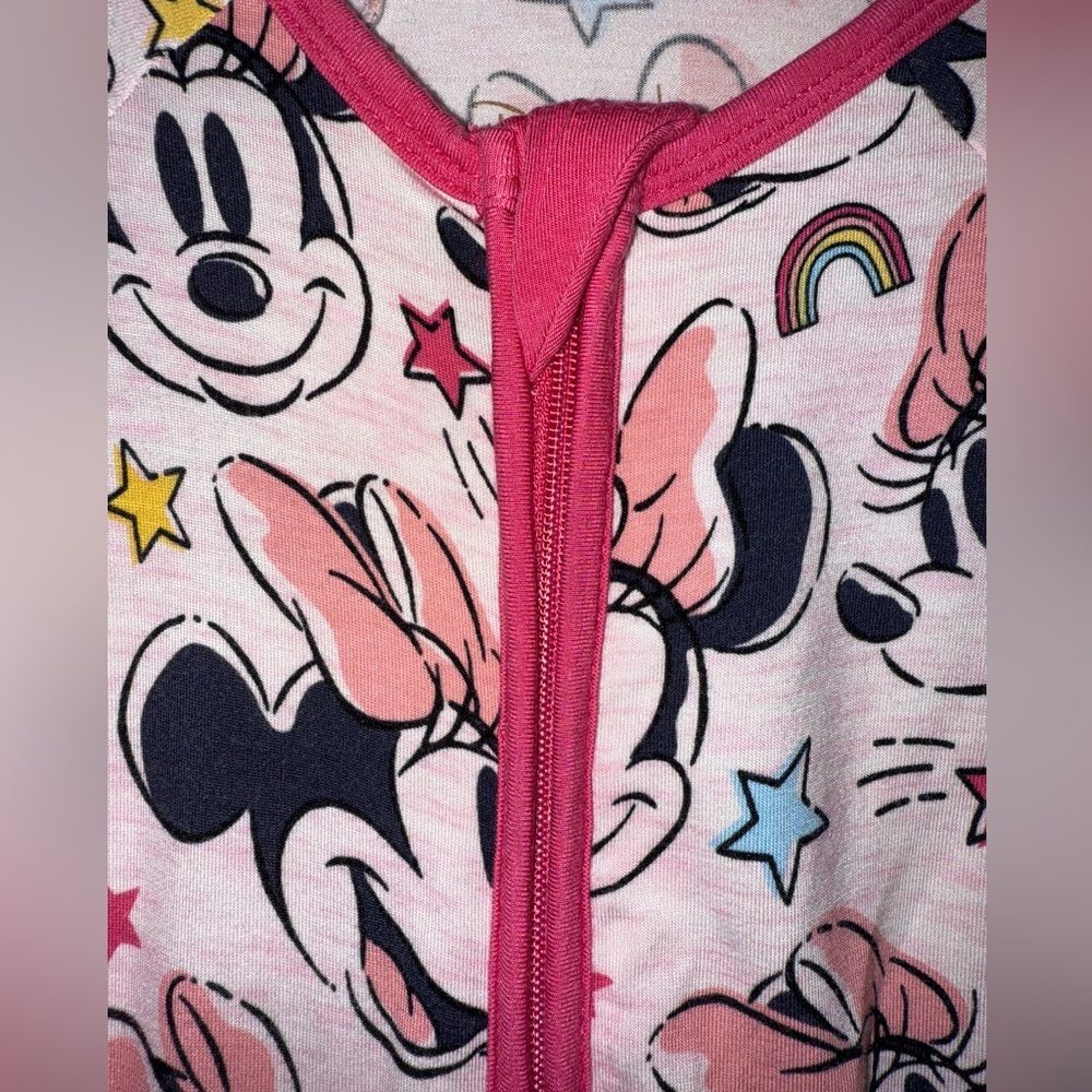 Little Sleepies Disney Minnie Forever Disney Zippy 0-3 Months - Picture 4 of 7